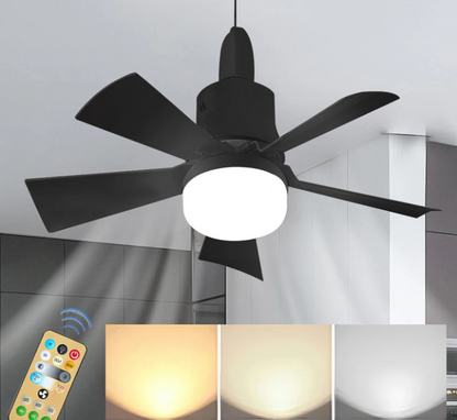 LED Remote light Fan✔